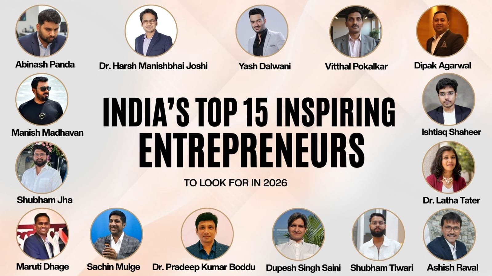 India’s Top 15 Inspiring Entrepreneurs to Look Out for In 2026
