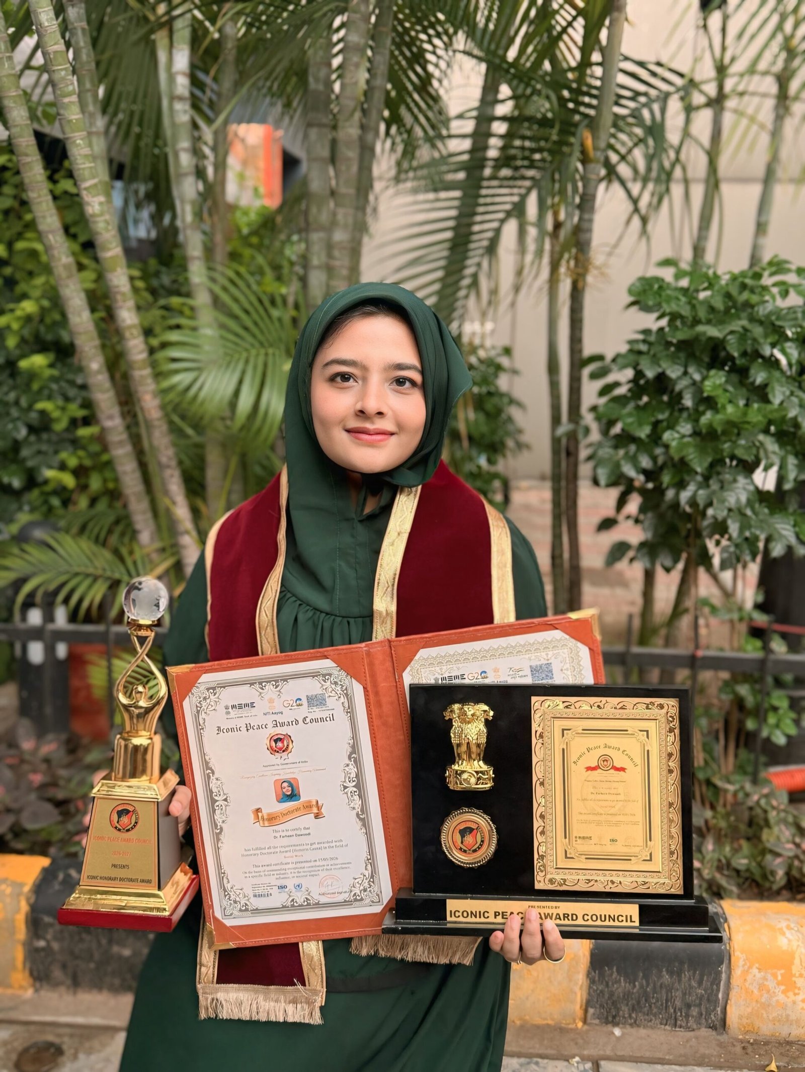 From a 17-Year-Old’s Promise to an Honorary Doctorate: