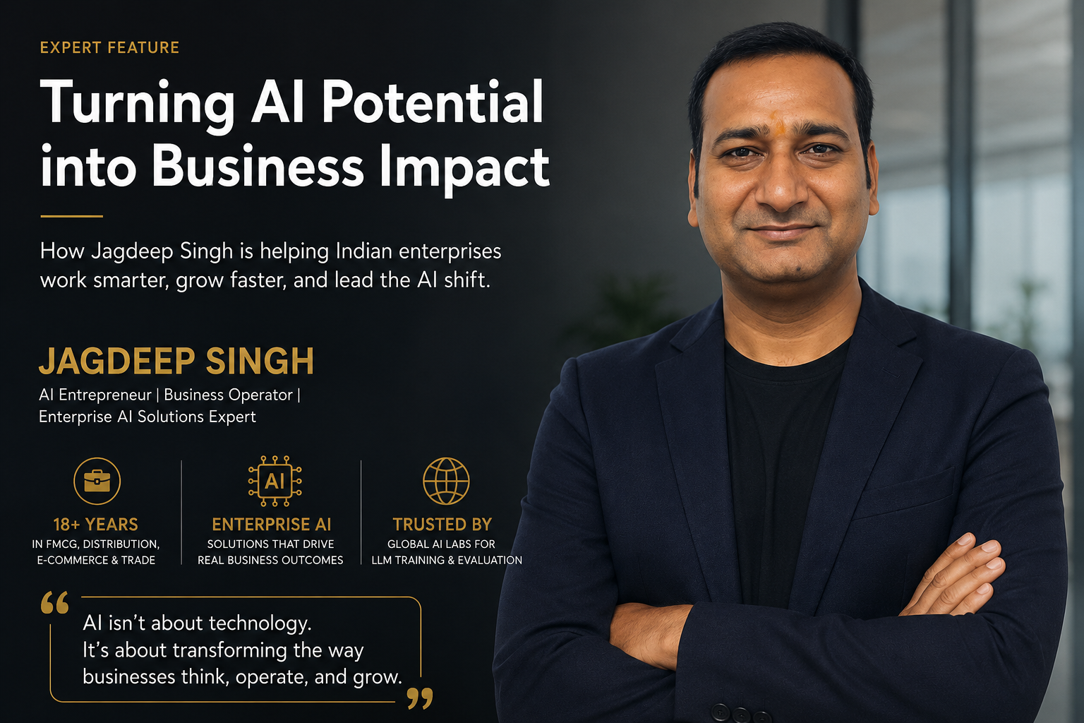 From Business Operator to AI Entrepreneur: Why I Left the Corporate Ladder to Build What Indian Business Actually Needs