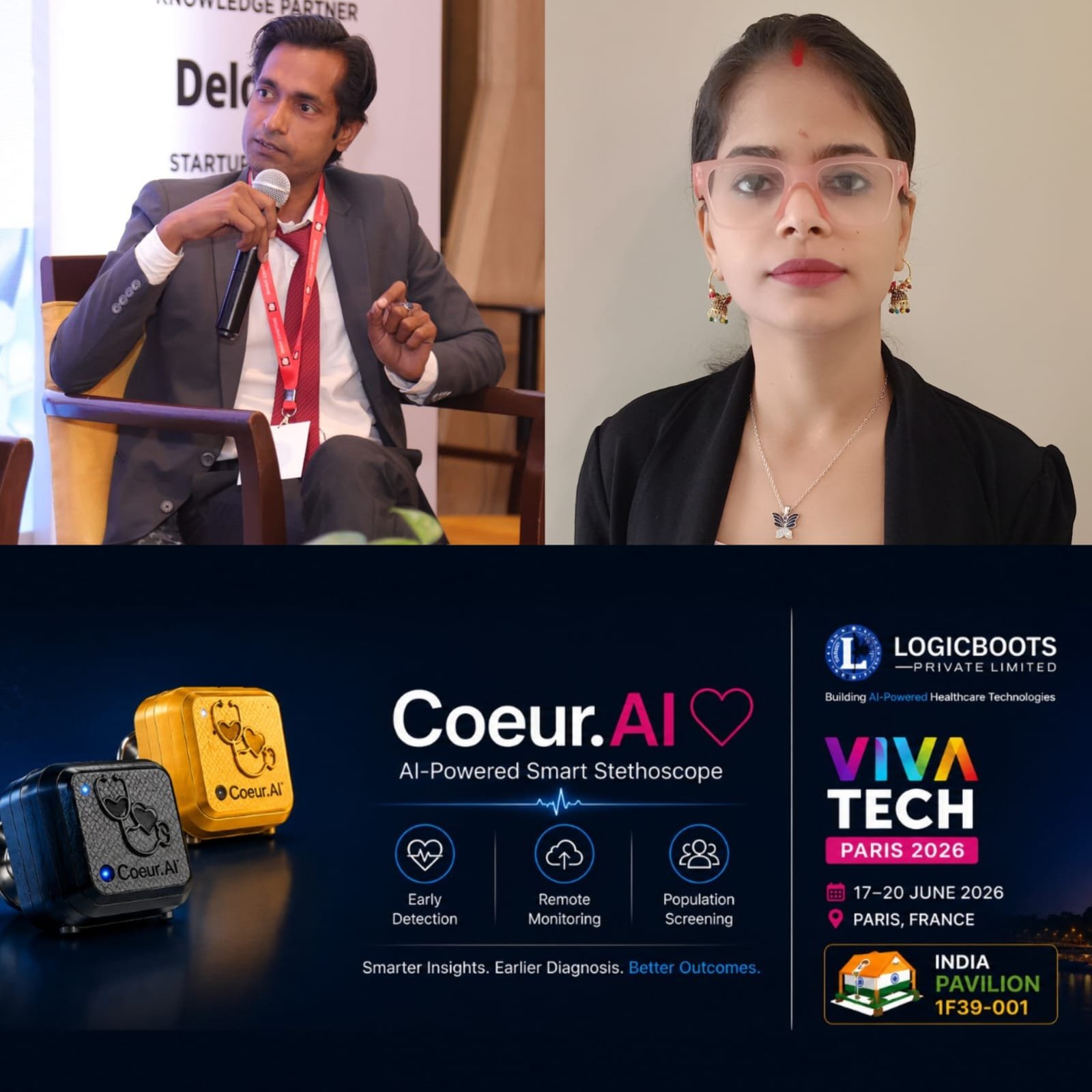 Delhi-Based DeepTech Startup Logicboots Introduces Coeur.AI at VivaTech Paris 2026, Expands Global Footprint Through Leading International Accelerators
