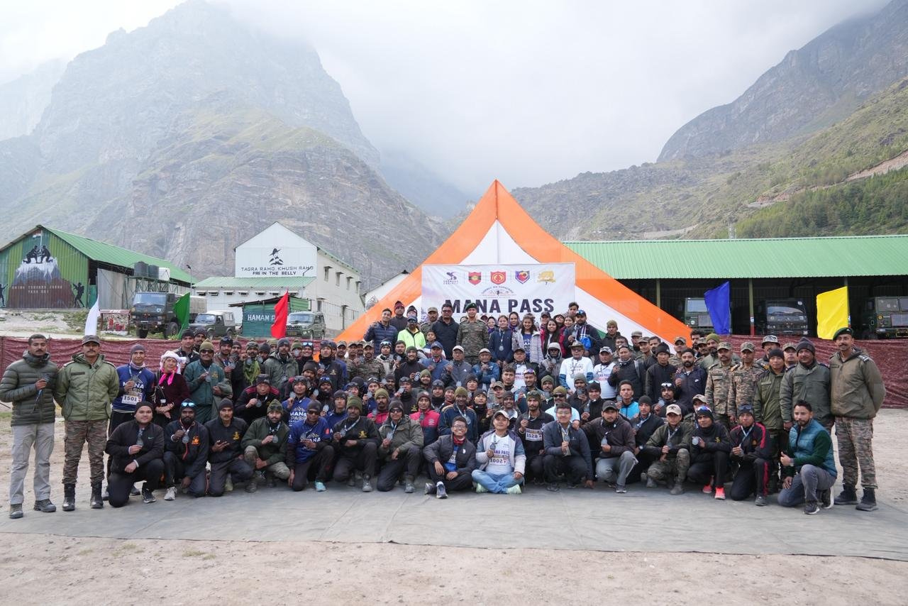 Sarmang Society and Indian Army Successfully Host First Mana Pass Challenge in Uttarakhand Border Region