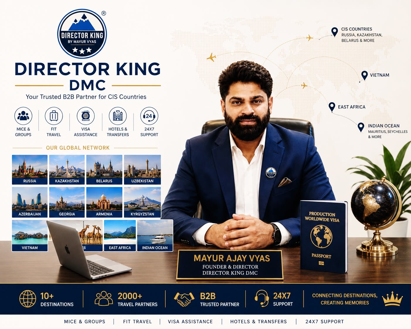 MAYUR AJAY VYAS Founder & Director | DIRECTOR KING DMC