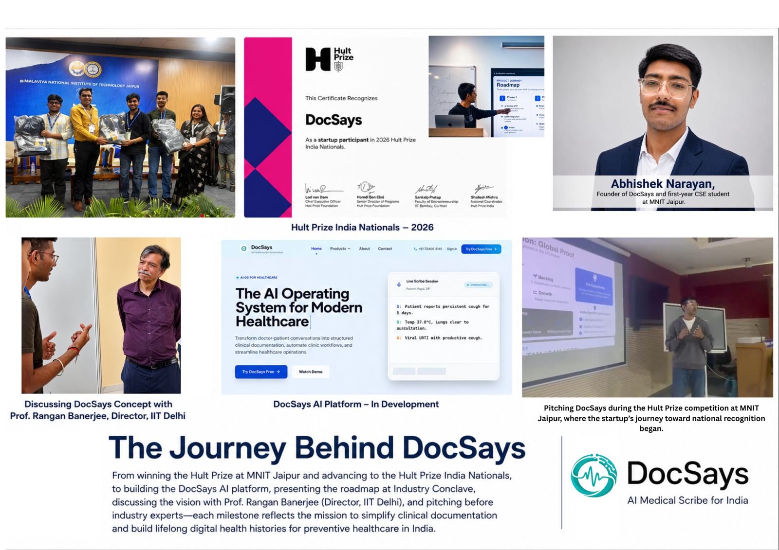 This MNIT Jaipur Founder Wants Every Medical Consultation to Build a Lifelong Digital Health History