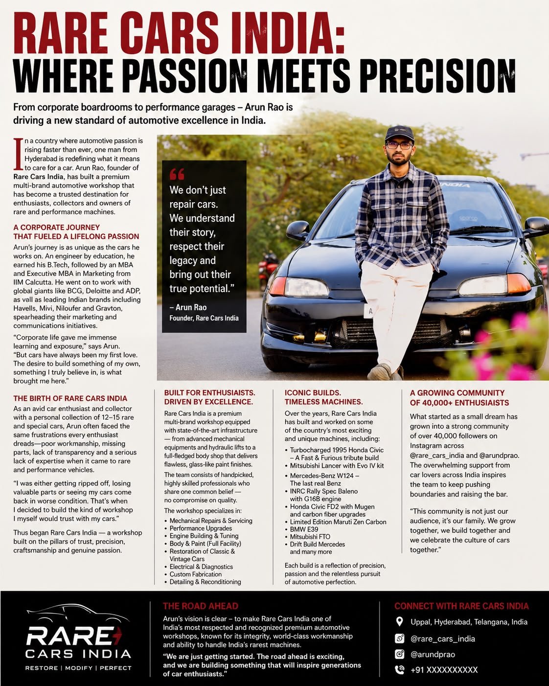 Rare Cars India: Redefining Premium Automotive Craftsmanship in India