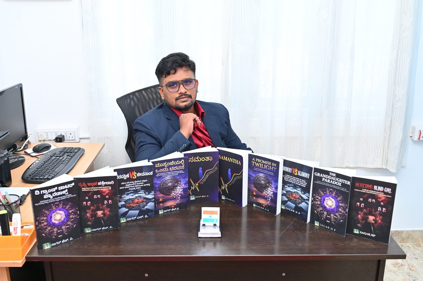 Meet SAGAR H P , Being Businessman from VIT Vellore to AUTHOR of 10 bilingual novels