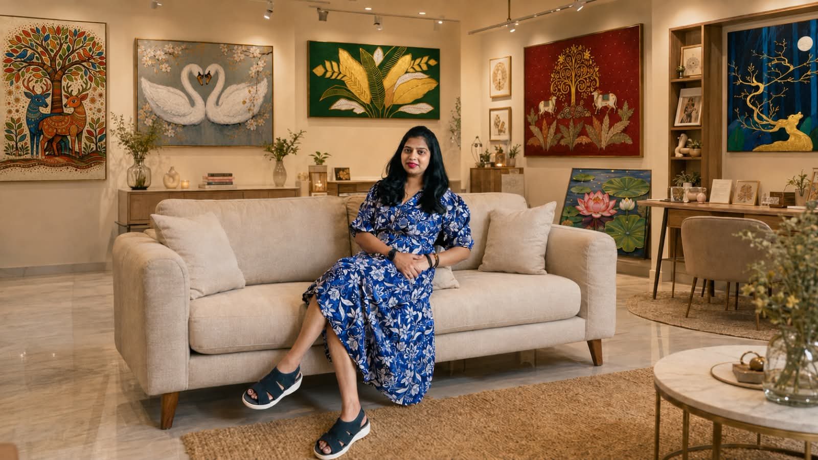 From Corporate Career to Conscious Art: Gunjan Sharma’s Journey with Kriya Art Studio