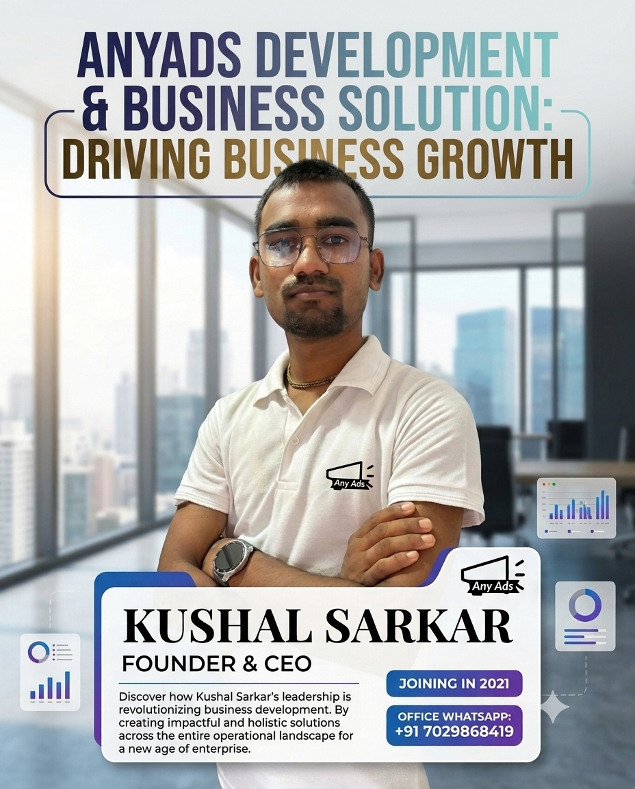 How Kushal Sarkar is Helping Businesses Build Their Identity Online