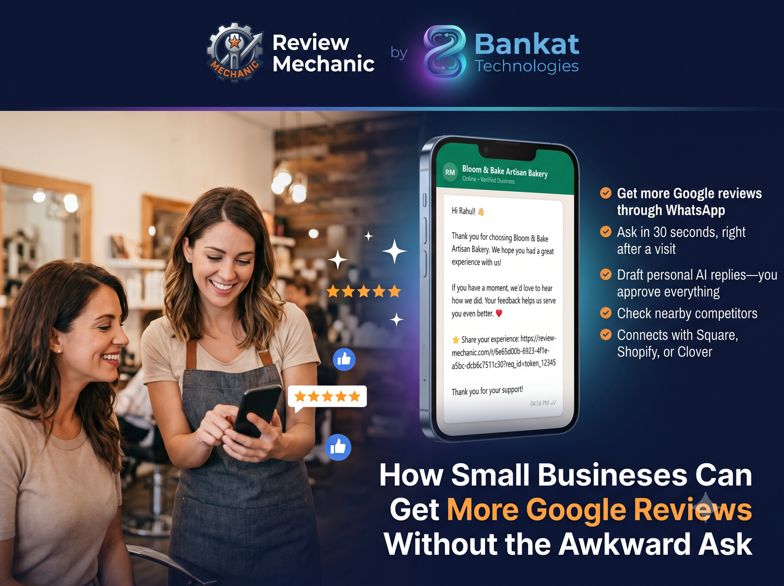 How Small Businesses Can Get More Google Reviews Without the Awkward Ask